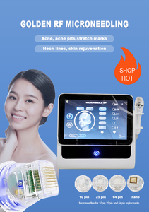 Appareil de microneedling fractionné RF pour le rajeunissement de la peau et le traitement des rides du cou, énergie radiofréquence pour les soins cutanés - Product Image 2