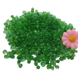 3-6 حبات زجاجية ملونة خضراء لحمام السباحة