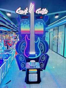 Máquina de Juego de Boxeo Arcade 'Crazy Guitar' con Luces LED Vibrantes, Equipo de Entretenimiento Interactivo que Funciona con Monedas, 1 Año de Garantía para Mayores de 6 Años - Product Image 4