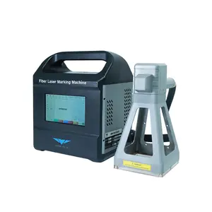 Hand-held laser marking machine metal lettering can be plugged into a carton code portable engraving