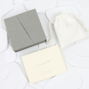 Boîte en carton durable et élégante MOJIU pour bijoux haut de gamme et rangement de colliers et bagues - Product Image 4