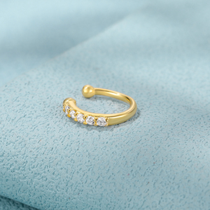 CANNER - Anillo de Nariz de Plata S925 con Circonita 5A, Sin Perforación, Joyería para Mujeres y Niñas - Product Image 4