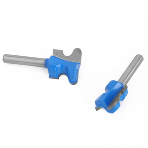 LAVIE 6mm 1/4 "シャンク二重指ルータビット木工フライスカッターMC01160 - Product Image 6