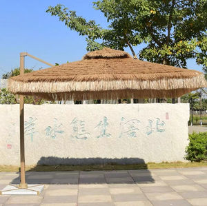 Parasol d'extérieur en paille tressée pour cour, jardin, ferme, plage, <span class=keywords><strong>balcon</strong></span> - Product Image 1