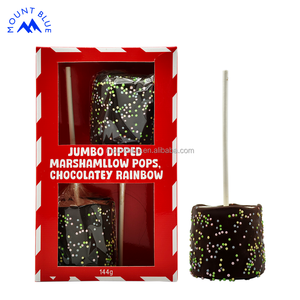 144g con temática navideña Jumbo Sumergido Marshmallow Pops con Rainbow Sprinkles Premium Snacks Chocolate - Product Image 4