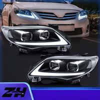 Los Faros Delanteros Modificados son Compatibles con los Conjuntos de Faros LED de los Modelos Toyota Corolla de 2011 a 2013
