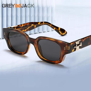 แว่นกันแดดโพลาไรซ์เกรย์แจ็คกรอบ TR90 ป้องกันรังสียูวี 400 แฟชั่นสำหรับทุกเพศสไตล์ย้อนยุคประเภท 3 แว่นกันแดด - Product Image 1