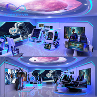 High Return VR Business Entertainment Virtual Really Park Project Design Equipo VR Sistema de monedas VR Theme Park Ride