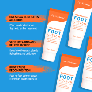 Crème anti-transpirante douce pour les pieds sensibles, contrôle de la transpiration et des odeurs, avec perle, pour femmes adultes, marque privée OEM/ODM - Product Image 1