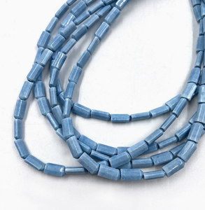 Bandes de cristaux plats multicolores, pierres oxydées à ions négatifs, perles en vrac 4 x 8 mm, accessoires pour bracelets et colliers - Product Image 1
