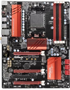 เมนบอร์ด ASRock 970 Performance รองรับซีพียู FX8370 FX8350 และ FX9590 พร้อมอินเทอร์เฟซ M.2 - Product Image 1