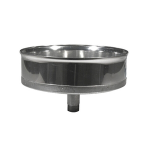 Tapa de Cierre de Acero para Chimenea de 150 mm con Ventilación - Product Image 1