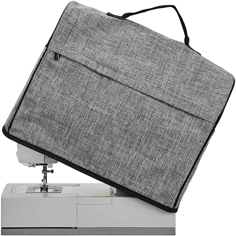 Sewing Machine Protective Dust Cover Sewing Machine Cover with Storage Pockets