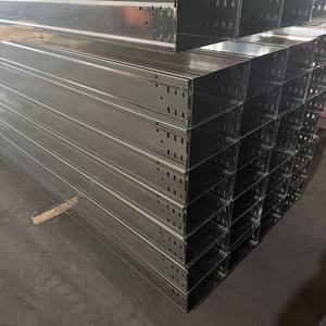 Canaux de câblage ventilés en acier inoxydable 304 industriel avec galvanisation à chaud et revêtement plastique ignifuge - Product Image 3