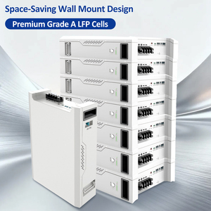 Batería de Almacenamiento de Energía Apilable de Montaje en Pared 40.96kWh 51.2V para Respaldo Doméstico y Optimización del Tiempo de Uso Solar - Product Image 2