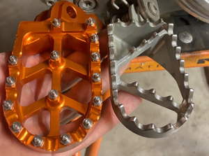 Reposapiés Universal de Aluminio CNC para Motocicleta, Ajustable y Antideslizante, para <span class=keywords><strong>KTM</strong></span>, Husqvarna, GASGAS, Todoterreno - Product Image 6