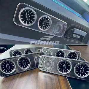 למרצדס-בנץ ויטו V-Class (V250 V220 V260) יציאת אוויר דקורטיבית אור אווירה עיצוב פרח טורבינה סִגְנוֹן חלקי רכב - Product Image 4