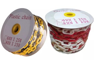 ห่วงโซ่พลาสติก PE เชื่อมต่อกรวยห่วงโซ่ความปลอดภัยเชื่อมโยงห่วงโซ่<span class=keywords><strong>2</strong></span>นิ้วเส้นผ่าศูนย์กลางสีแดง/สีขาวสีเหลือง/สีดำ - Product Image 6