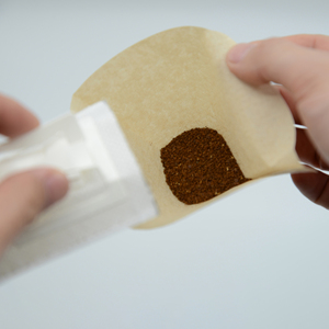 Taza de polvo de goteo en forma de V marrón blanco Natural 40 piezas papel de filtro de café <span class=keywords><strong>Chemex</strong></span> de buena permeabilidad para filtro de café - Product Image 2