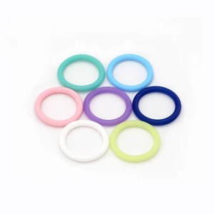 <span class=keywords><strong>Anneau</strong></span> factice de sucette en <span class=keywords><strong>Silicone</strong></span> transparent transparent <span class=keywords><strong>MAM</strong></span> adaptateur joint torique de qualité alimentaire - Product Image 4