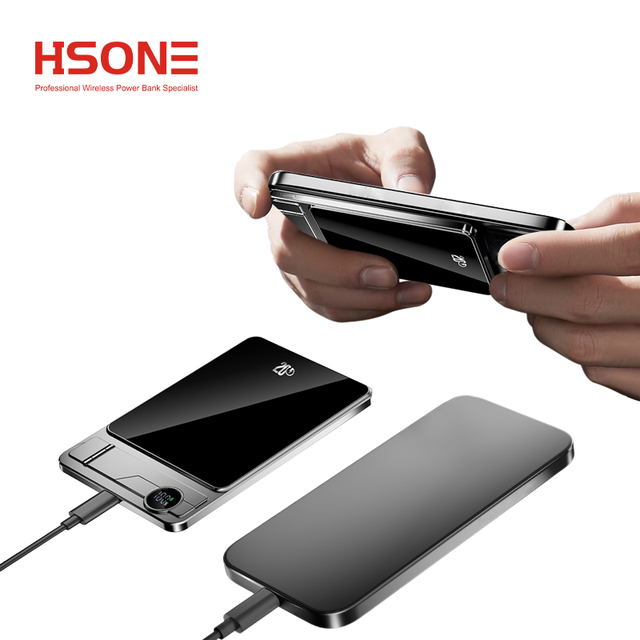 Ultra Thin Magnetic Power Bank 10000mAh 15W Wireless Fast Charging | Portable Charger for iPhone