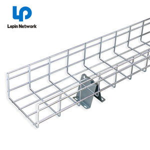 Ningbo Lepin Factory Outlet 50*100mm galvanisé treillis métallique panier chemins de câbles (droit ou <span class=keywords><strong>Cablofil</strong></span> Type O OEM) accès - Product Image 4