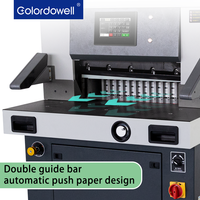 Machines hydrauliques de coupeur de papier programmées par WD-HD530 de la guillotine A3/A4 automatique électrique de découpeuses de papier