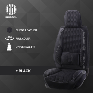 Marcan Marcan Stylish Armor Design Car <b>Interior</b> <b>Accessories</b> 360 Degree Full Covered Suede Car Seat Covers Multi-colors Available - Product Image 2