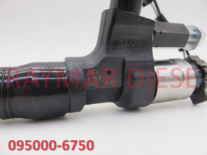 Iniettore diesel common rail originale 095000-6750, 095000-6753 per HINO J08E 23670-E0030, 23670-E0031, 23670E0030 - Product Image 4