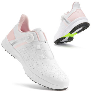 Chaussures de golf pour hommes - Chaussures de sport durables, légères et respirantes, dessus en cuir microfibre pour les activités de plein air estivales - Product Image 6