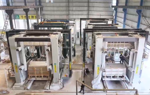 Machine de découpe de pierre à fil diamanté CNC pour colonnes de granit, dalles en arc, lettres et caractères chinois, moteur 60kW, 380V - Product Image 4