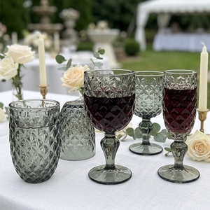 Lot de Verres à Vin Rétro Vert en Cristal sans Plomb pour Mariage – Flûtes à <span class=keywords><strong>Champagne</strong></span> - Product Image 5