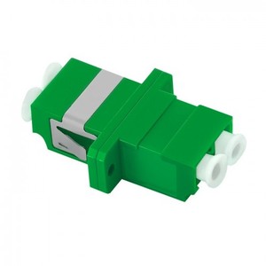Adaptateur/Coupleur de Câble à Fibre Optique LC LC APC Duplex à Bride Complète - Monomode <span class=keywords><strong>SM</strong></span> pour ODF et Prise Fibre Optique Échantillon Gratuit - Product Image 1