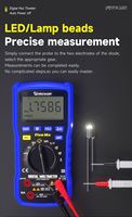 Multimètre numérique de haute précision Mécanicien Five Mx Avomètre intelligent anti-brûlure Compteur universel AVO Meter Outils de réparation