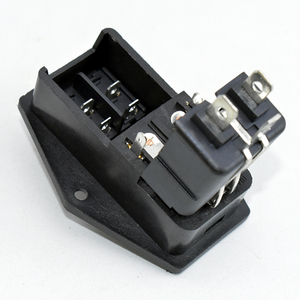 AC-01A שקע חשמל fuse כפול עם שקע תעשייתי סוגר & בית חולים להשתמש 14 a תקע נחושת 2pin עבור eu תקן 10a מדורג - Product Image 4