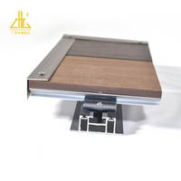 Pont composite en aluminium 150 avec surface en PE pour jardin et terrasse, pour l'extérieur, anti-décoloration, 6063x28mm, Canada Projects