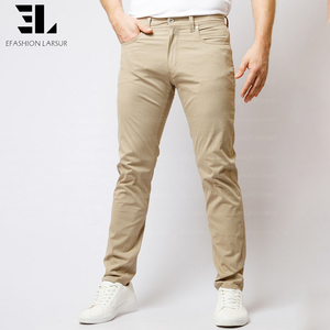 Fábrica de pantalones chinos Xintang Guangzhou, China, fabricantes y mayoristas de vaqueros clásicos rectos para hombre - Product Image 1