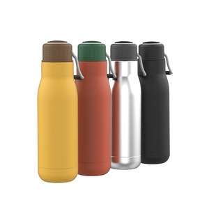 Thermos isolé sous vide à double couche en acier inoxydable de haute qualité Bouteille d'eau portable pour sports de plein air avec corde pour le camping - Product Image 5