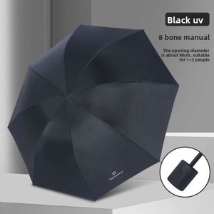 CustomCustom Cheap White Rain 3 <b>Folding</b> Umbrella Windproof Portable Uv Automatic Umbrella With Logo - Product Image 3