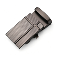 Boucle de ceinture automatique en alliage de zinc pour homme, style professionnel, modèle 1040, compatible avec une ceinture en cuir de vachette véritable de 3,3 cm, accessoires de quincaillerie