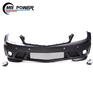 Kit de carrocería estilo A para <span class=keywords><strong>Mercedes</strong></span> <span class=keywords><strong>Clase</strong></span> <span class=keywords><strong>C</strong></span> W204 C200L/C260L 2007-2010: Parachoques, faldones laterales y puntas de escape de ajuste exacto - Product Image 5