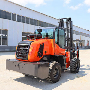 Mingsheng Forklift Off-road <span class=keywords><strong>Diesel</strong></span> <span class=keywords><strong>3</strong></span> <span class=keywords><strong>ton</strong></span> dengan tiga tiang tiang tiang buatan Tiongkok untuk transportasi gudang - Product Image 2