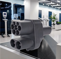 Adaptateur de chargeur Tesla Combo2 250A 1000V JET CCS2 (DC AC) vers connecteur NACS pour voitures Tesla, état neuf, rénovation/mise à niveau