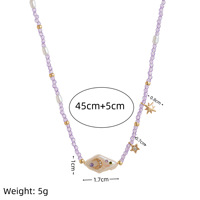 Collier tendance pour femme Novito, élégant, simple, haut de gamme, imitation perle naturelle, chaîne à maillons en forme d'étoile de lune, zircon