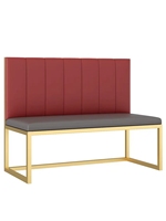 Ensemble de meubles de restaurant moderne, chaise et table de banquet, ensemble de table à manger de luxe, sièges de café, canapé de restauration rapide