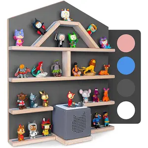 Magnetic wood wall Shelf for Tonie shelf kids room shelf for tonie box