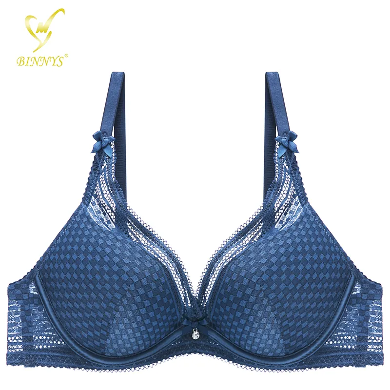 BINNYS Brasier De Algodon Para Dama kiti Soutien Gorge Sem Costura Com Renda Push-Up Sostenes Encaje sütyen küçük göğüsler sütyen