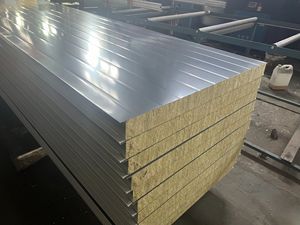 แผ่นผนังแซนด์วิชโลหะรีไซเคิล VOC ต่ำ สำหรับผนังภายนอกบ้านประหยัดพลังงานแบบเยอรมัน ห้องเย็น และคลังสินค้า - Product Image 5