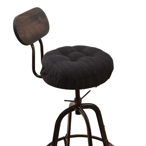 Cojín Cuadrado para Asiento, Grueso, para Taburete de Patas Altas, Cojín para Silla, 100% Poliéster, Relleno de Espuma Viscoelástica, Anti-Decúbito - Product Image 5