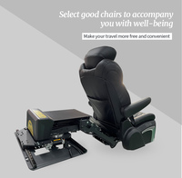 Mecanismo de Elevación Vertical Giratorio Modificado para Personas con Discapacidad; Capacidad de Carga del Asiento de hasta 150 Kg.